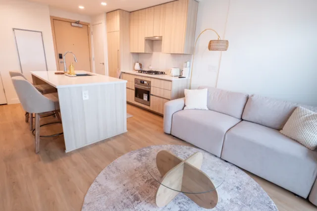 Modern new condo in Downtown Kelowna. 