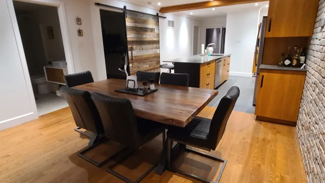 Elegant Furnished Apartment in Classic Montreal Brick Building - Close to Jean Talon Hospital