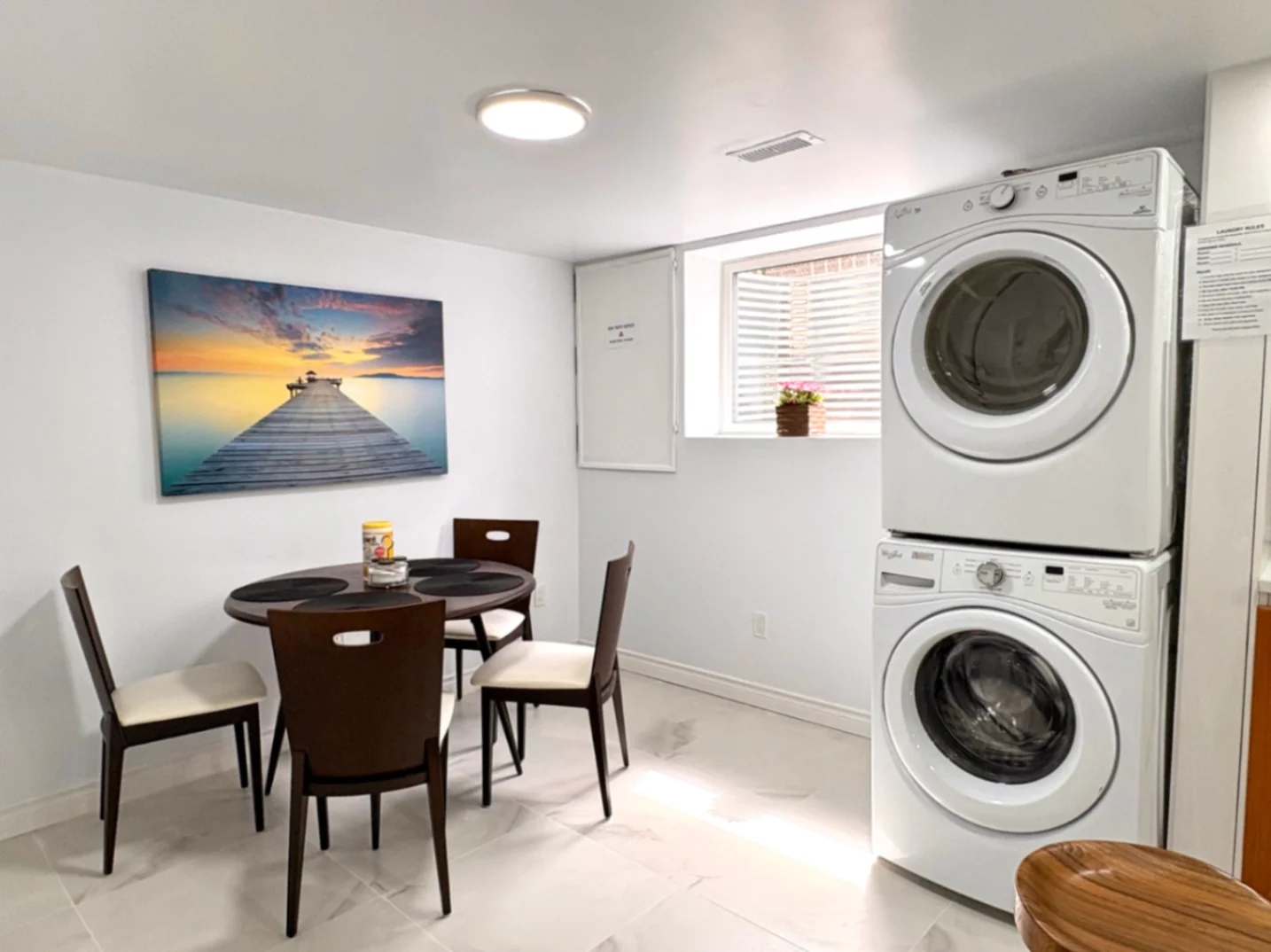 Furnished Room with ensuite washroom closes to Trillium & Free Parking