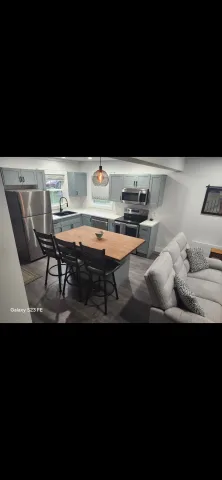 Beautiful two bedroom, two level guesthouse fully furnished