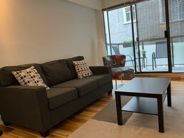 Renovated fully furnished 1 bedroom with insuite laundry in South Granville area