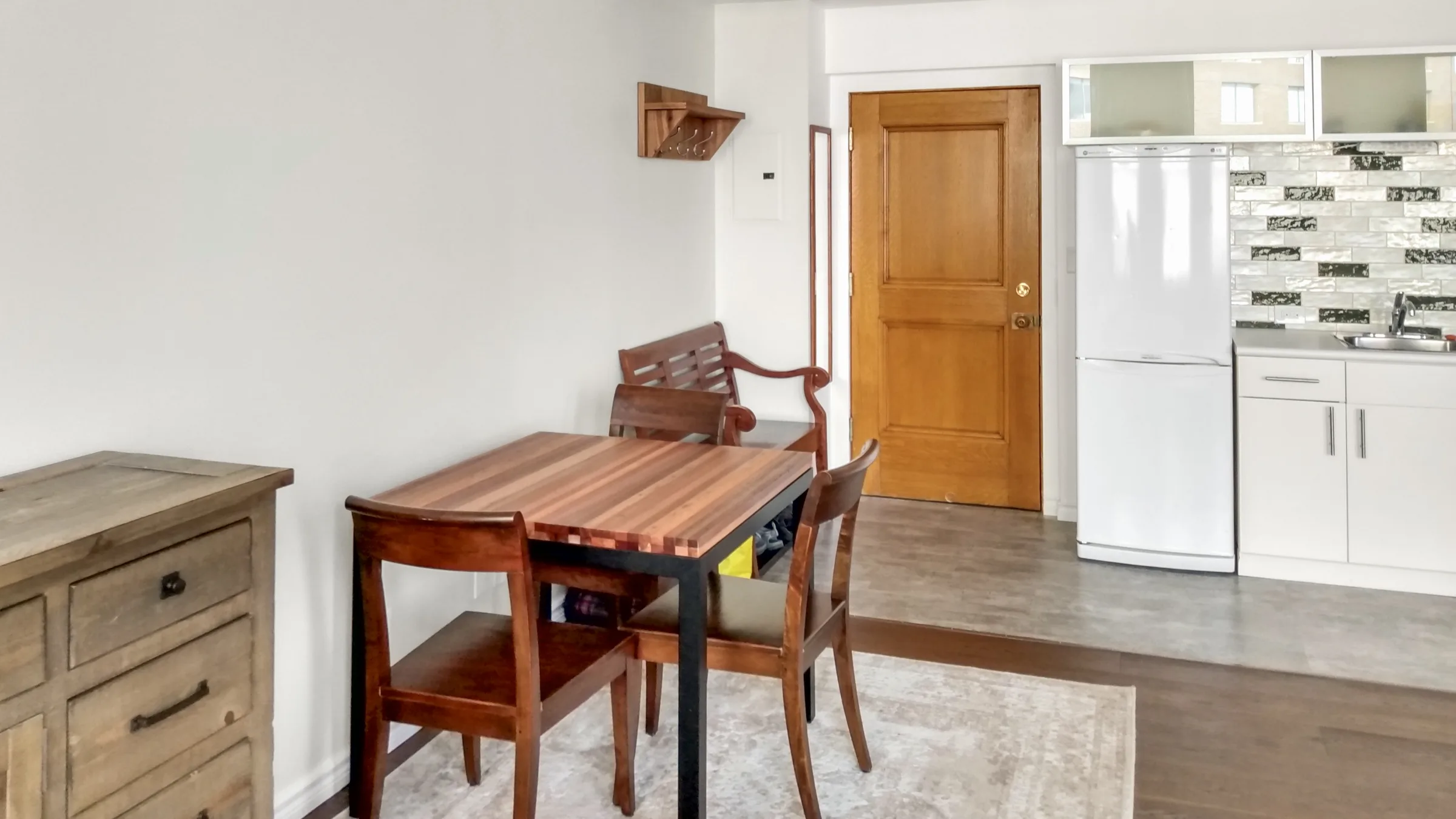 Furnished condo in historical McLeod Building