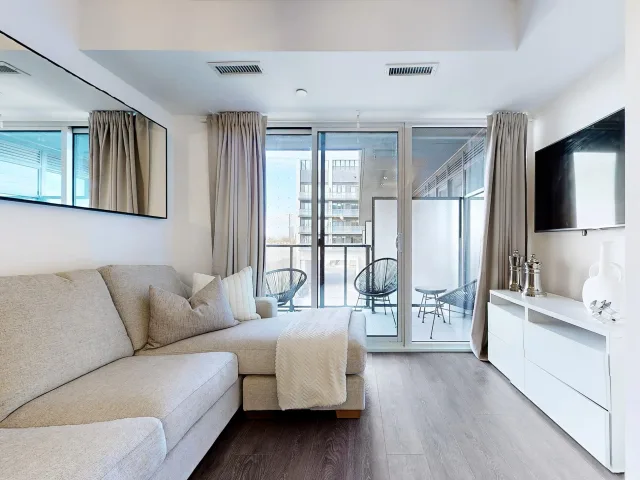 Luxury 2BR+Den Getaway | Free Parking Near Airport