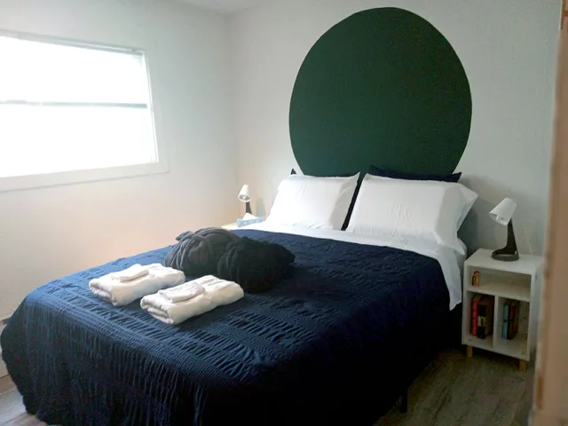 Comfy queen bed