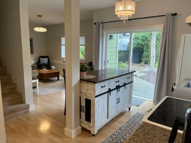 Kitchen view from BR