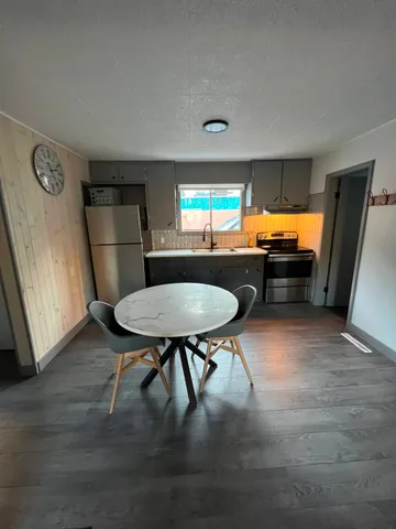 Kitchen and Dining Area
