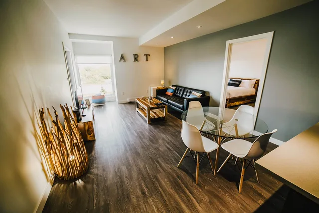 The Spot 2 bedroom living and dining