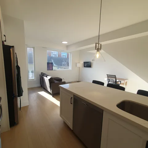 Kitche and Living room