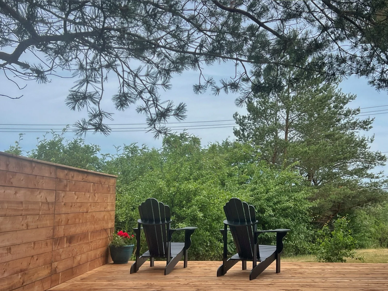 Deck at Tails and Trails